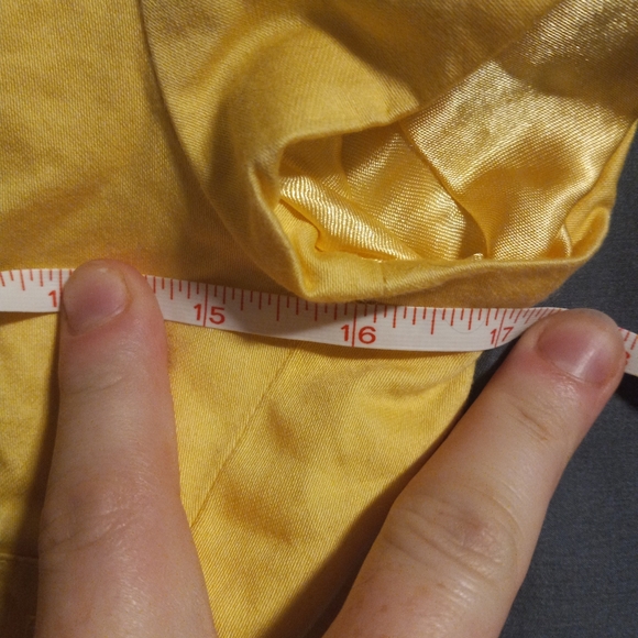 EUC Gymboree Spring Dressy Girls 10/12  Yellow Cropped Jacket - Picture 8 of 8